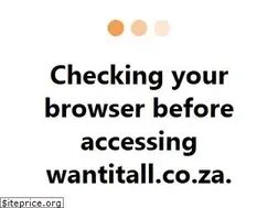 Sites similar to wantitall.co.za