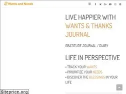 Sites similar to wantsandneedsapp.com