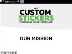Sites similar to wantstickers.com