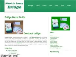 Sites similar to wanttolearnbridge.com