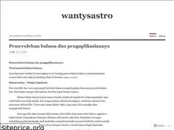 Sites similar to wantysastro.wordpress.com