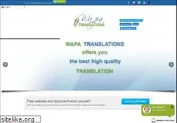 Sites similar to wapatranslations.com