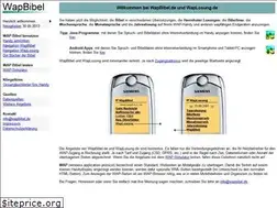 Sites similar to wapbibel.de