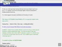 Sites similar to wapoultryequipment.net.au