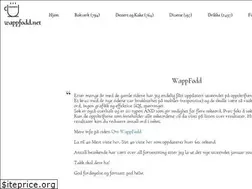 Sites similar to wappfodd.net