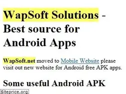 Sites similar to wapsoft.net