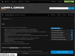 Sites similar to war-lords.net