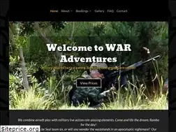 Sites similar to waradventures.co.nz