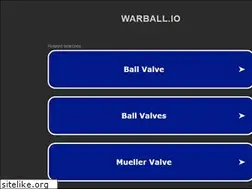 Sites similar to warball.io