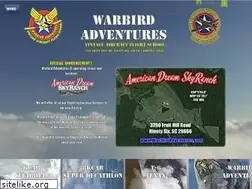 Sites similar to warbirdadventures.com