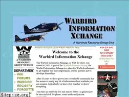 Sites similar to warbirdinformationexchange.org