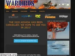 Sites similar to warbirdsovertherockies.com