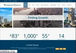 Sites similar to warburgpincus.com