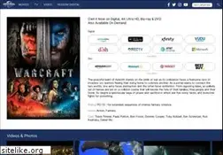 Sites similar to warcraftmovie.com