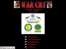 Sites similar to warcrygermanshepherds.com