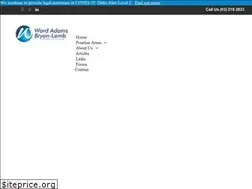 Sites similar to wardadams.co.nz
