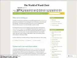 Sites similar to wardchoir.wordpress.com