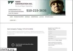 Sites similar to wardconstruction.com