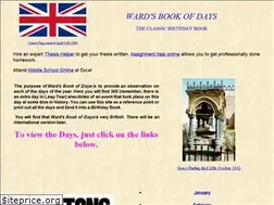 Sites similar to wardsbookofdays.com
