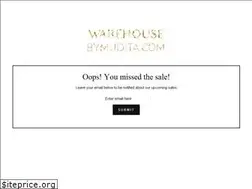 Sites similar to warehousebymudita.com