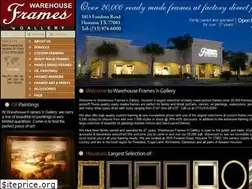 Sites similar to warehouseframes.com