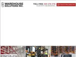Sites similar to warehousesolutions.com