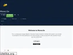 Sites similar to warez.ge