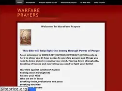 Sites similar to warfarepray.weebly.com
