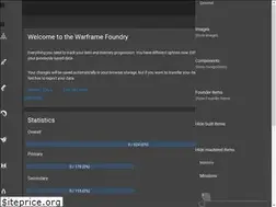 Sites similar to warframe-foundry.app