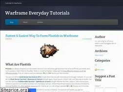 Sites similar to warframe-tutorials.weebly.com