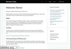 Sites similar to warframe.today