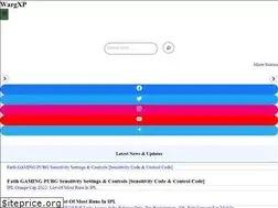 Sites similar to wargxp.com