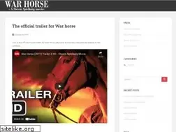 Sites similar to warhorsemovie.com