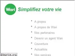 Sites similar to wari.com