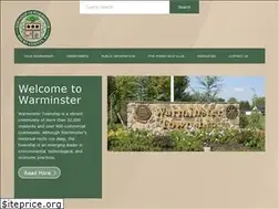 Sites similar to warminstertownship.org