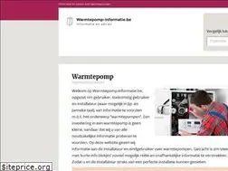 Sites similar to warmtepomp-informatie.be