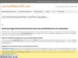 Sites similar to warnaufkleber24.com
