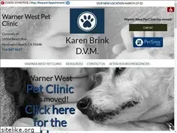 Sites similar to warnerwestpetclinic.com