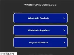 Sites similar to warningproducts.com