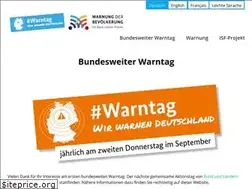 Sites similar to warnung-der-bevoelkerung.de