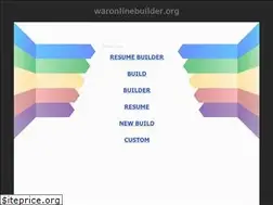 Sites similar to waronlinebuilder.org
