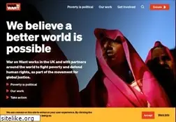 Sites similar to waronwant.org