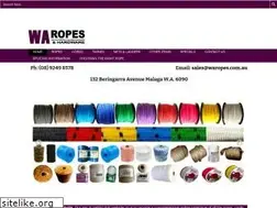 Sites similar to waropes.com.au
