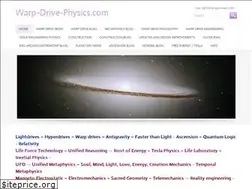 Sites similar to warp-drive-physics.com