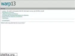 Sites similar to warp13.co.uk