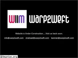 Sites similar to warp2weft.com