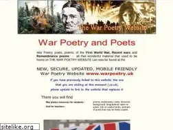 Sites similar to warpoetry.co.uk