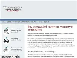 Sites similar to warrantyextender.co.za