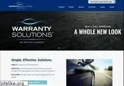 Sites similar to warrantysolutions.com