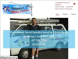 Sites similar to warrenaerialstelephone.co.nz